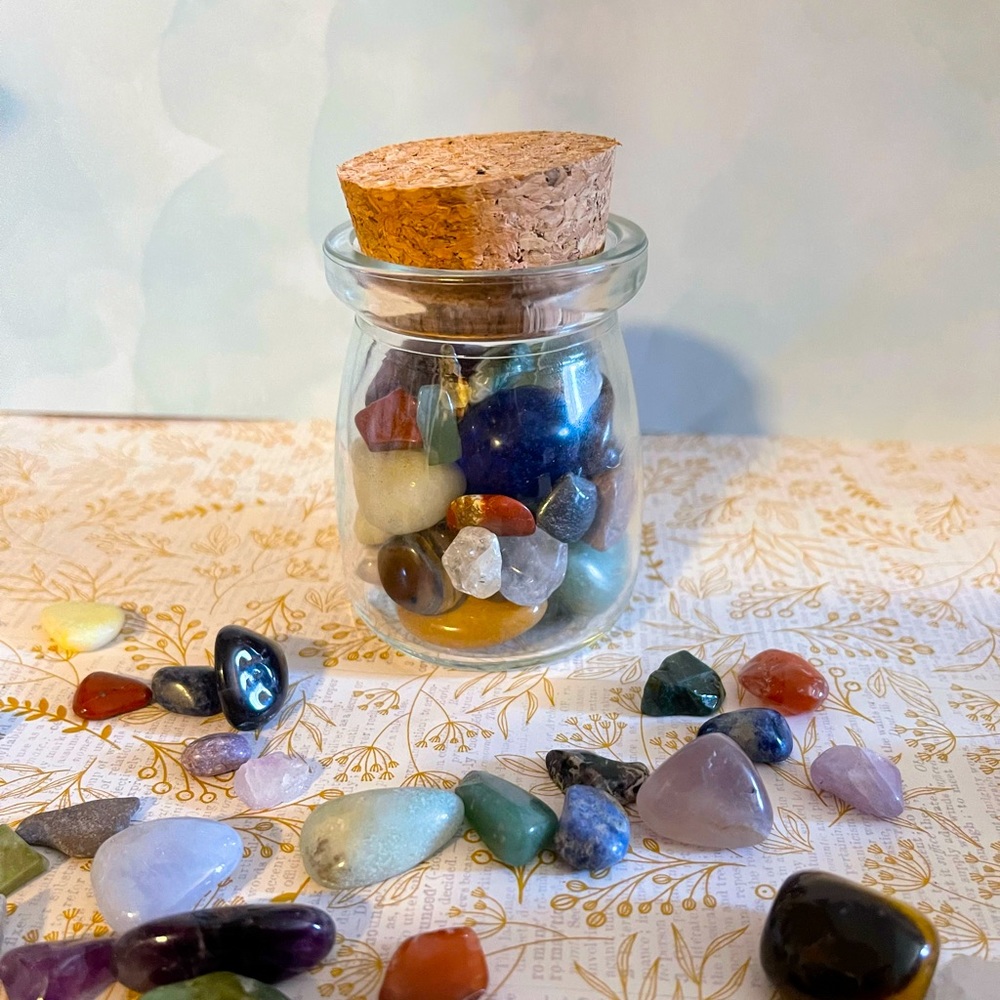 Crystal Tumble Jar